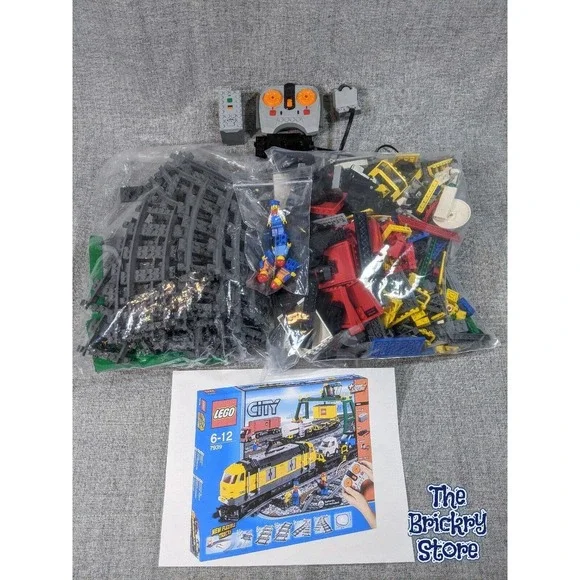 Lego Toys Lego City Cargo Train 7939 Replay Parts Guaranteed